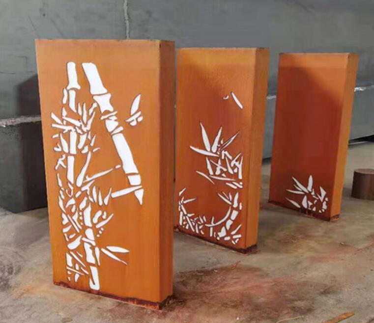 荔城锈钢板灯箱